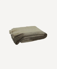 Load image into Gallery viewer, Beige Brown Plaid Fringe Throw
