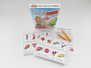 Kiwi Car Bingo CITY Edition