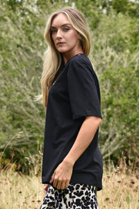 Charm School T-Shirt | Black