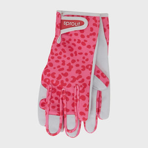 SPROUT Goatskin Gloves | Cheetah