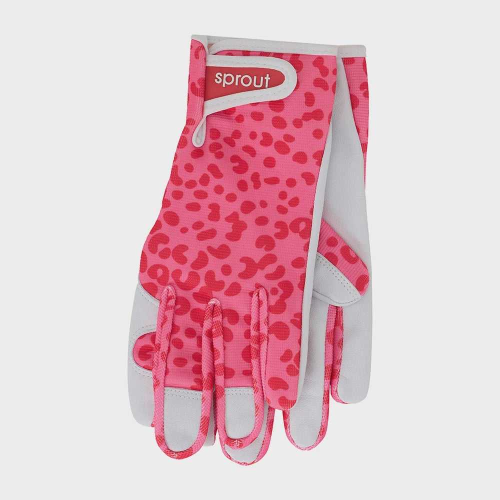 SPROUT Goatskin Gloves | Cheetah