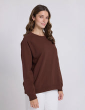 Load image into Gallery viewer, Stella + Gemma Classic Sweatshirt | Choc
