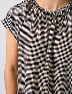 Clio Blouse | Black and White