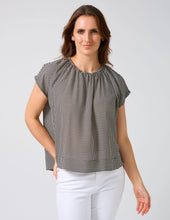 Load image into Gallery viewer, Clio Blouse | Black and White
