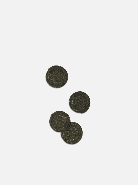 Woven Coaster S4|Olive