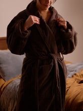 Load image into Gallery viewer, Citta - Velour Cotton Robe
