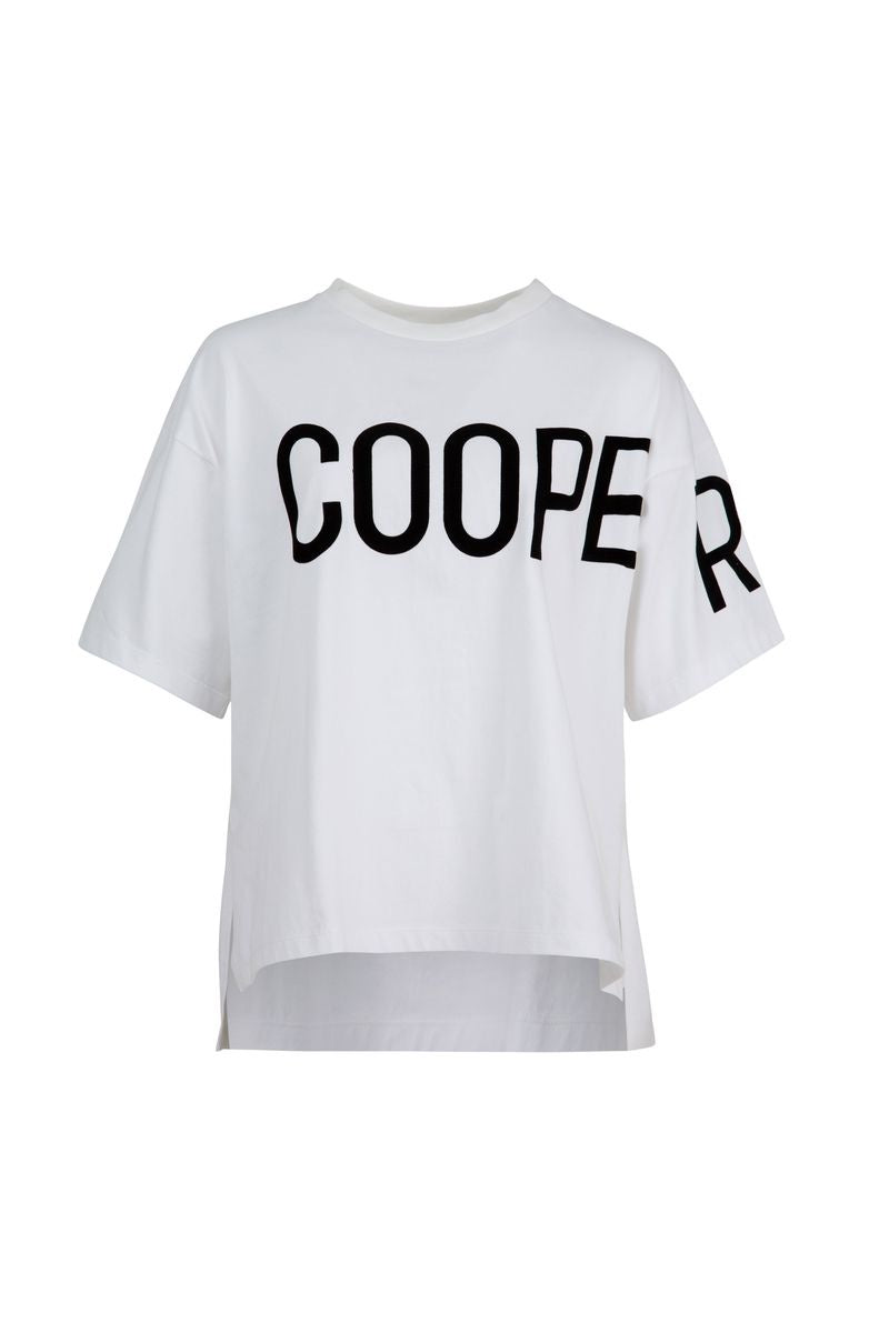 Left Hanging T-Shirt | White