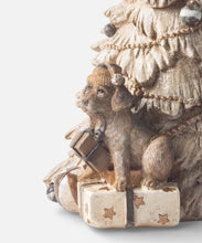 Load image into Gallery viewer, Natural Christmas Tree With Dog
