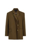 Double and Strife Jacket - Khaki