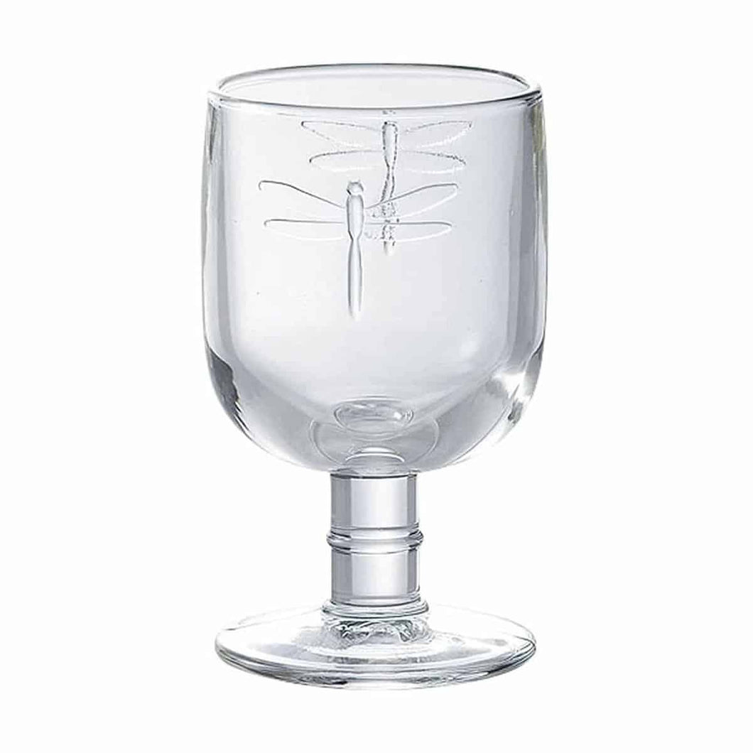 French Dragonfly Wine Glass | S6
