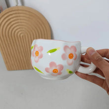 Load image into Gallery viewer, Elanor Mug | Floral Pink
