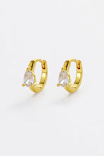 Load image into Gallery viewer, Zafino | Esther Huggie Earrings | Gold
