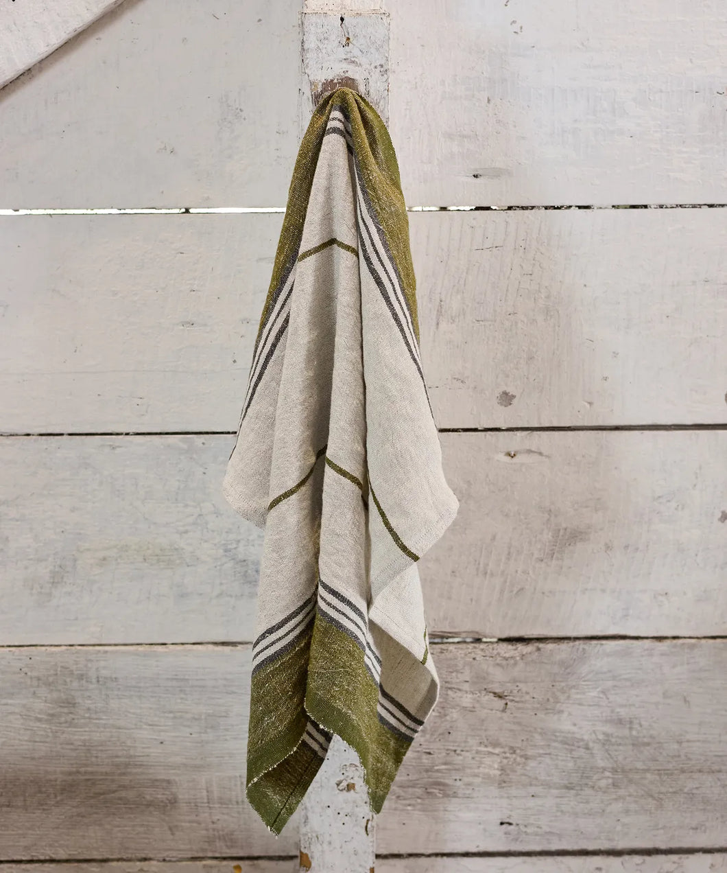 Selvedge Stripe Linen TeaTowel
