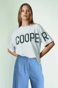 Left Hanging T-Shirt | White