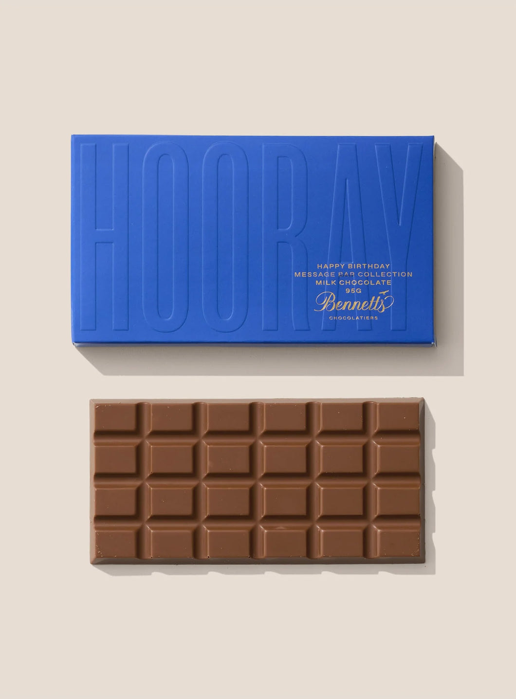 Bennetts Message Bar | Happy Birthday | Milk Chocolate