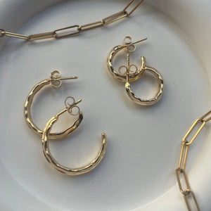 Vintage Medium Hoops