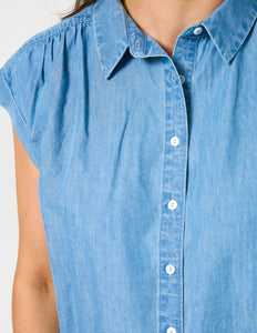 Kelly Blouse | Light Wash