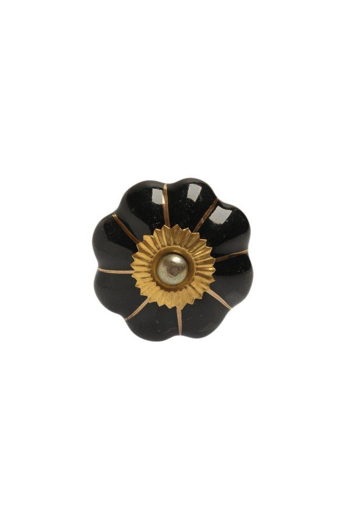 Ceramic + Brass + Glass Knobs