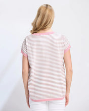 Load image into Gallery viewer, Laneway Top | Rose Stripe
