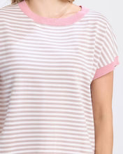 Load image into Gallery viewer, Laneway Top | Rose Stripe
