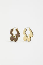 Load image into Gallery viewer, ELK | Lomma Hoop Earring | Dark Olive
