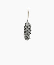 Load image into Gallery viewer, Hanging Pinecone Long | Ash Grey
