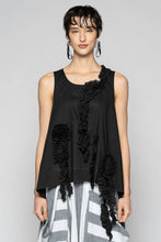 Load image into Gallery viewer, Dogstar Mimi Frill Tank | Black
