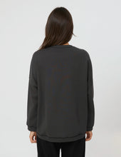 Load image into Gallery viewer, Stella + Gemma | Newport Pocket Sweatshirt | Aged Black Varisty
