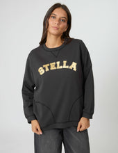 Load image into Gallery viewer, Stella + Gemma | Newport Pocket Sweatshirt | Aged Black Varisty

