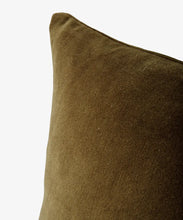 Load image into Gallery viewer, Velvet Cushion Cover - Light Olive
