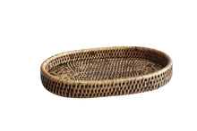 Load image into Gallery viewer, Rattan Oval Trays
