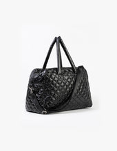 Load image into Gallery viewer, Overnight Bag Quilted | Black

