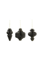 Load image into Gallery viewer, Papier Gilded Finial Assorted Shapes | Small | Set 3
