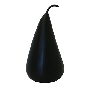 Marble Decorative Pear | Black