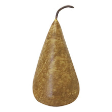 Load image into Gallery viewer, Marble Decorative Pear | Gold Brown
