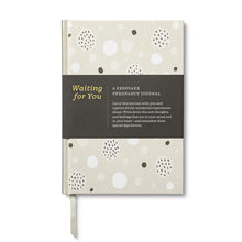 Load image into Gallery viewer, Keepsake Pregnancy Journal | Waiting For You
