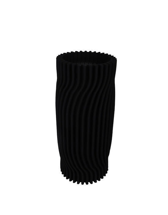 Rocco Ceramic Vase | Black