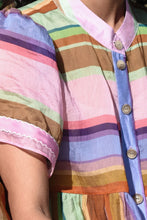 Load image into Gallery viewer, Cooper Round And Round Dress | Candy Stripe
