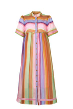 Load image into Gallery viewer, Cooper Round And Round Dress | Candy Stripe
