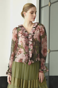 Ruffle My Love Blouse