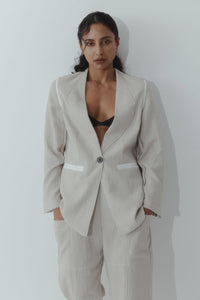 Sherlock Blazer | Natural