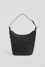 Load image into Gallery viewer, Lumme Smocked Shoulder Bag | Black
