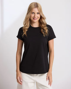 Soho Cuff Crew | Black
