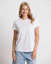 Load image into Gallery viewer, Soho Cuff Crew | White
