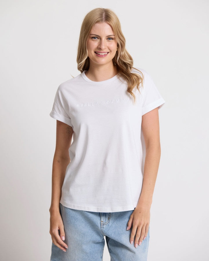 Soho Cuff Crew | White