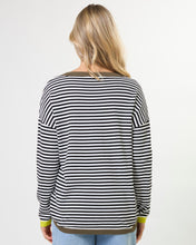 Load image into Gallery viewer, Stella + Gemma | Street Jumper | Black + Lime
