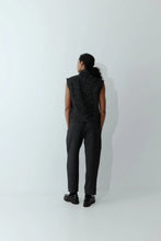 Load image into Gallery viewer, Super Trouser | Black Pinstripe
