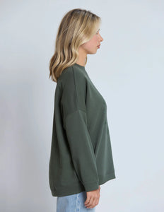 Newport Pocket Crew | Winter Moss