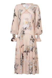Talk Of The Gown Dress | Blush Floral