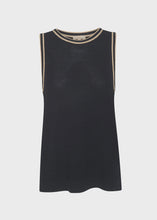 Load image into Gallery viewer, Tedd Knit Tank - Ink | Camel
